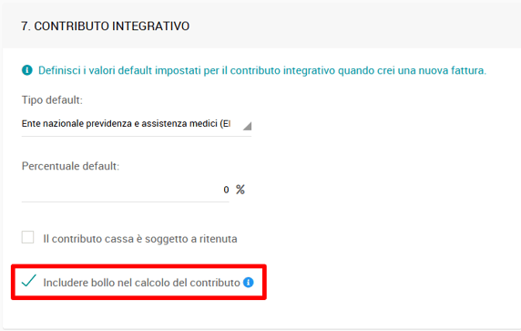Configura la fatturazione