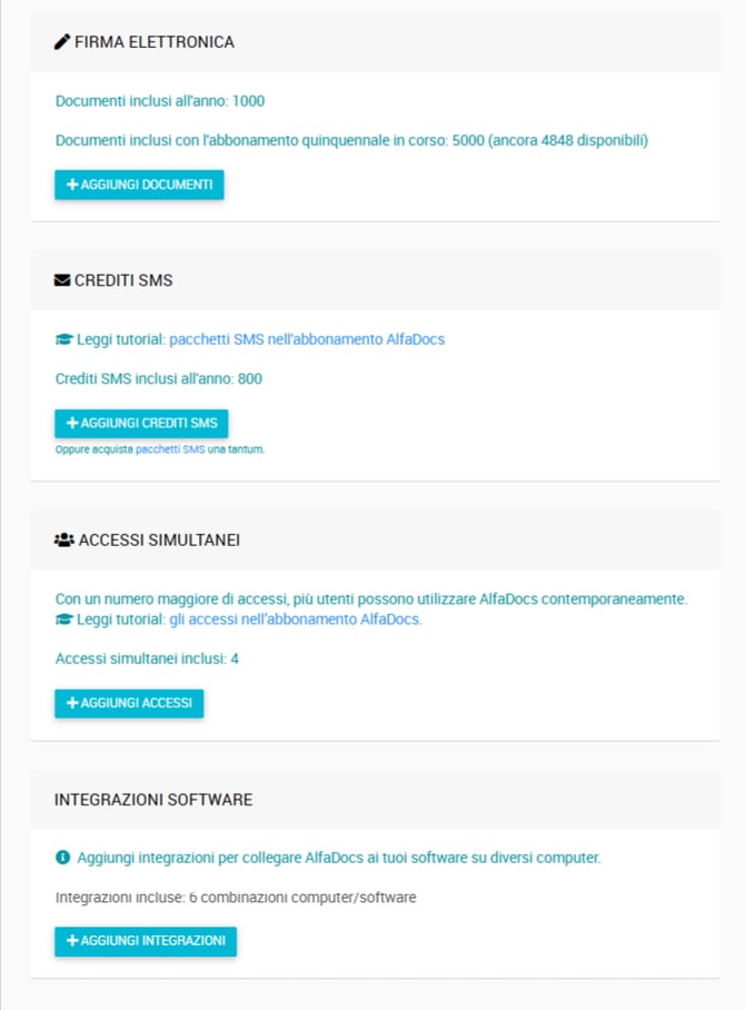 Gestisci il tuo abbonamento (1)